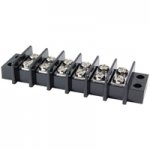 6-Pole 25Amp 300V Dual Row Terminal Block 11mm Pitch