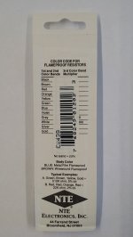 390K Ohm, 1/8W, 2% Metal Film Flameproof Resistor (6Pk)