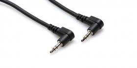 3Ft Stereo Interconnect 90° 3.5mm TRS to Same