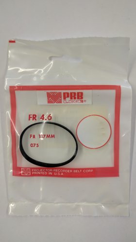 FR4.6 Flat Rubber Belt 4.5" IC, 0.21" CS, 0.035" Wall Thickness