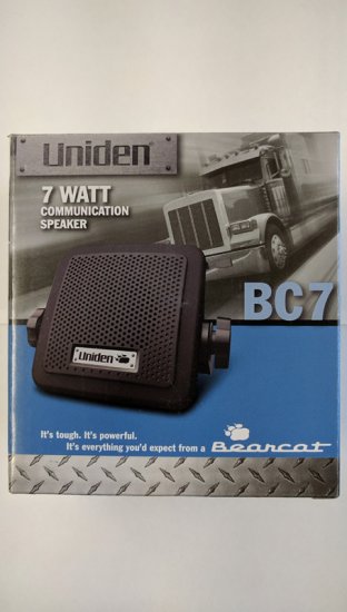 Uniden BC7 7 Watt Communication Speaker