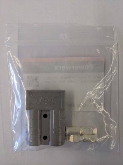SB50 SB Series 50 Amp Anderson Powerpole Kit (Gray) 6Awg