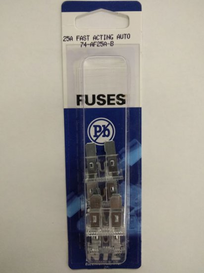 20 Amp Clear (ATC) Blade Fuse 32V (5Pk) Fast Acting