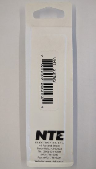 0.33uf 63V 105°C Radial Lead Electrolytic Capacitor