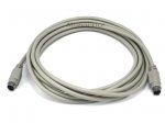 25' PS/2 Mini-DIN-6 Male to Male Cable