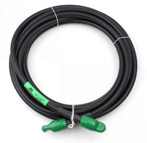 25Ft ABR400-UF Ultra Flex Cable, Silver PL-259 UHF Plug/Plug