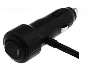 Cigarette Lighter Plug w/On-Off Switch & LED Light