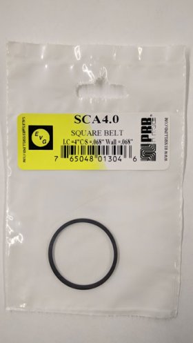 SCA4.0 Square Belt 4.0" IC, .068" CS, .068" Wall Thickness