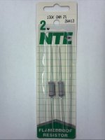 130K Ohm 2 Watt Metal Oxide Film Resistor (2Pk) 2% Tolerance