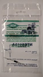 NTE5118A Zener Diode 6.0V 5W Axial Leaded