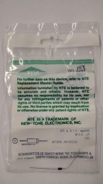 NTE5010A Zener Diode 5.1V 1/2W, DO35