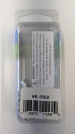 Ring Terminal Non-Insulated 12-10Awg 3/8" Stud (5Pk)