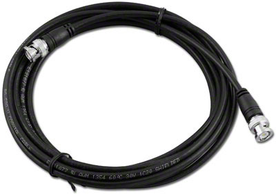 12Ft RG-58A/U Double Shield Cable, BNC Plug/Plug