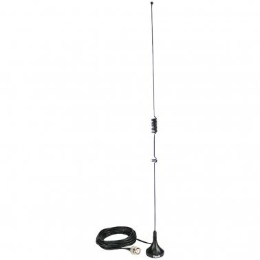 Scanner Mini-Magnet Antenna VHF/UHF/800MHz–1,300MHz w/BNC