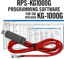 RPS-KG1000G-USB Programming Software/USB-W5R Cable Wouxun KG1000