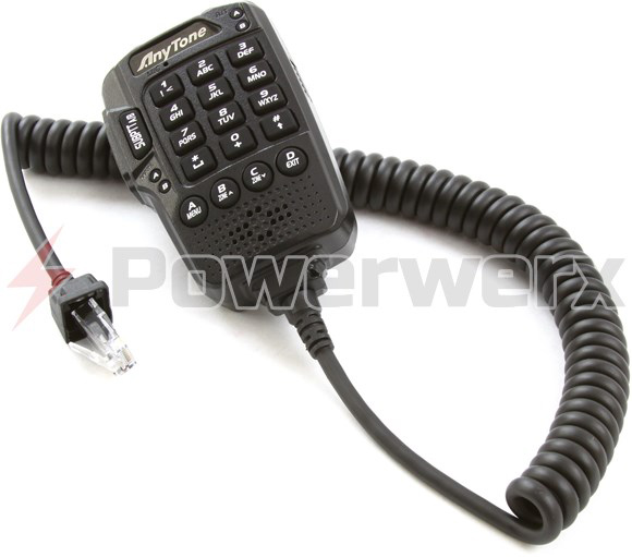 Anytone AT-D578UV Mobile Replacement Hand DTMF Microphone