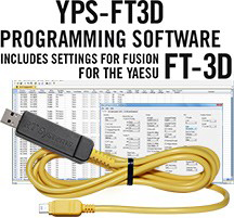 YPS-FT3D-USB Programming Software/USB-68 Cable Yaesu FT-3D