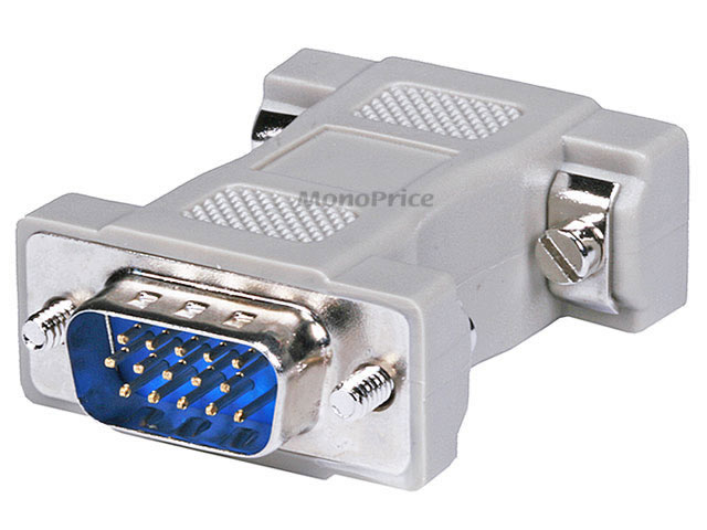 HD15(HD VGA/SVGA) M/M Molded Gender Changer