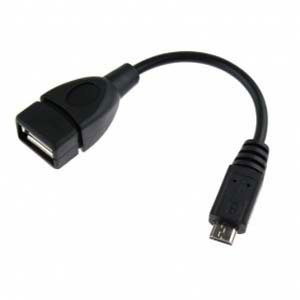 Micro-USB OTG Adapter Cable 6inch