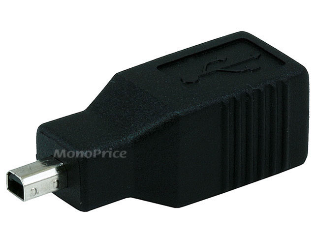 USB 2.0 B Female/Mini 4 pin (B4) Male Adapter