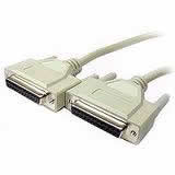 6' Null Modem DB25F/DB25F Molded Cable