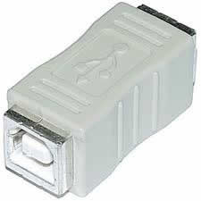 USB 2.0 B Female/B Female Coupler Adapter
