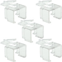 8P8C Quick Snap Latch Replacement (5Pk) Clear