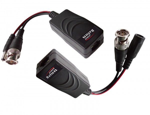 Single Channel HD Video & Power Balun (Pair)