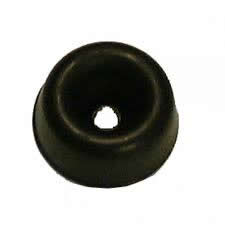 Tapered Cylinder Rubber Feet .87"W, .4"H (12Pk)