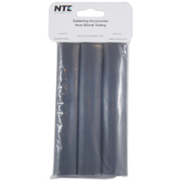 1" Black Heat Shrink Tubing 3:1 Ratio