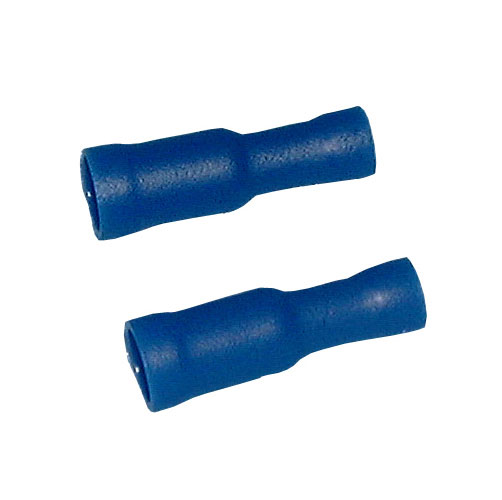 Bullet Female Fully Insulated Vinyl 16-14Awg 0.156\" (9Pk) Blue