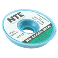 Solder Wick No-Clean #3 Green Anti-Stat Bobbin .075" (1.9mm)10Ft