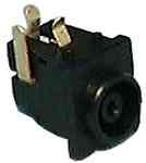 Size T 6.5/4.3/1.4mm Coaxial DC Power Jack PC Mount
