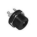 Size N 5.5/2.5mm Coaxial DC Power Jack Chassis Mount Insulated