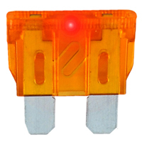 5 Amp Tan (ATC) Lighted Blade Fuse 32V (5Pk) Fast Acting