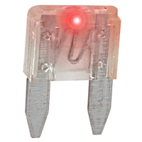 25 Amp Natural (ATM) Lighted Mini-Blade Fuse 32V(5Pk)Fast Acting