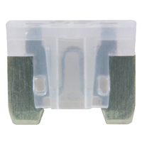 25 Amp Clear (APS) Low Profile Mini-Blade Fuse 32V (5Pk)