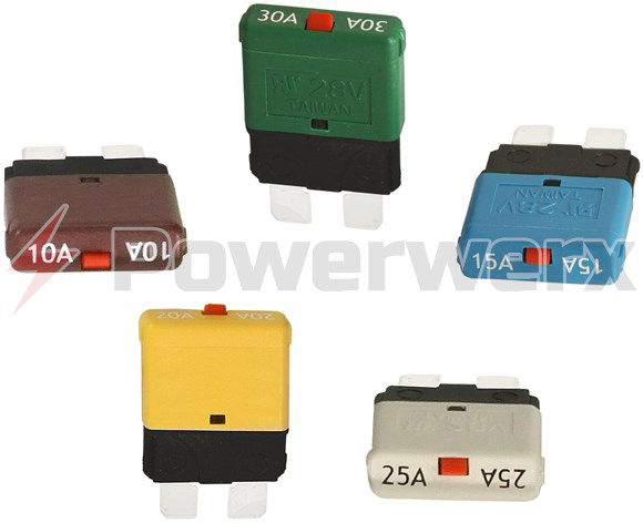 15A Resettable ATC Style Circuit Breaker, Type III