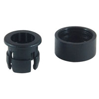 2-Piece Mounting Clip for T-1 3/4 5mm LEDs (5Pk)