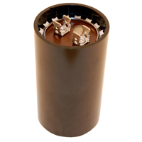 108-130uF 250VAC Motor Start AC Electrolytic Capacitor .25" Q.C.