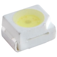 Super Bright White PLCC SMT LED (3Pk) Yellow Lens (900mcd)