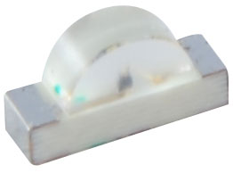 Right Angle SMT Super Red LED 37.5mcd (5Pk) Clear Lens