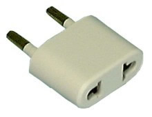 Foreign Plug Adapter - U.S. to Europe