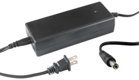 12VDC 4,000mA AC Adapter Regulated 2.1/5.5mm Tip+