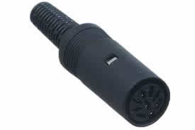 8Pin Din Jack (270° Contact Pattern)