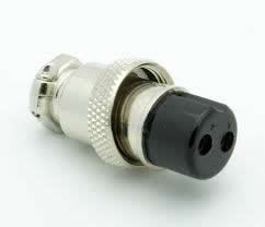 Mobile Connector 2 Pin In-Line Female