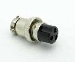 3Pin Inline Female Mobile Mic Connector