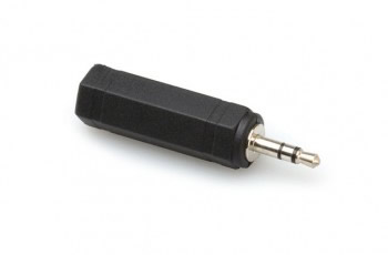 Adaptor 1/4in TS to 3.5mm TRS