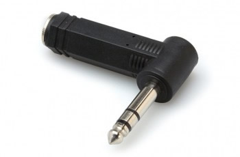 Right-angle Adaptor 1/4in TRS to Same