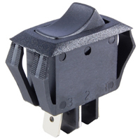 Snap-In Rocker Switch SPDT On-None-On 125V 16A